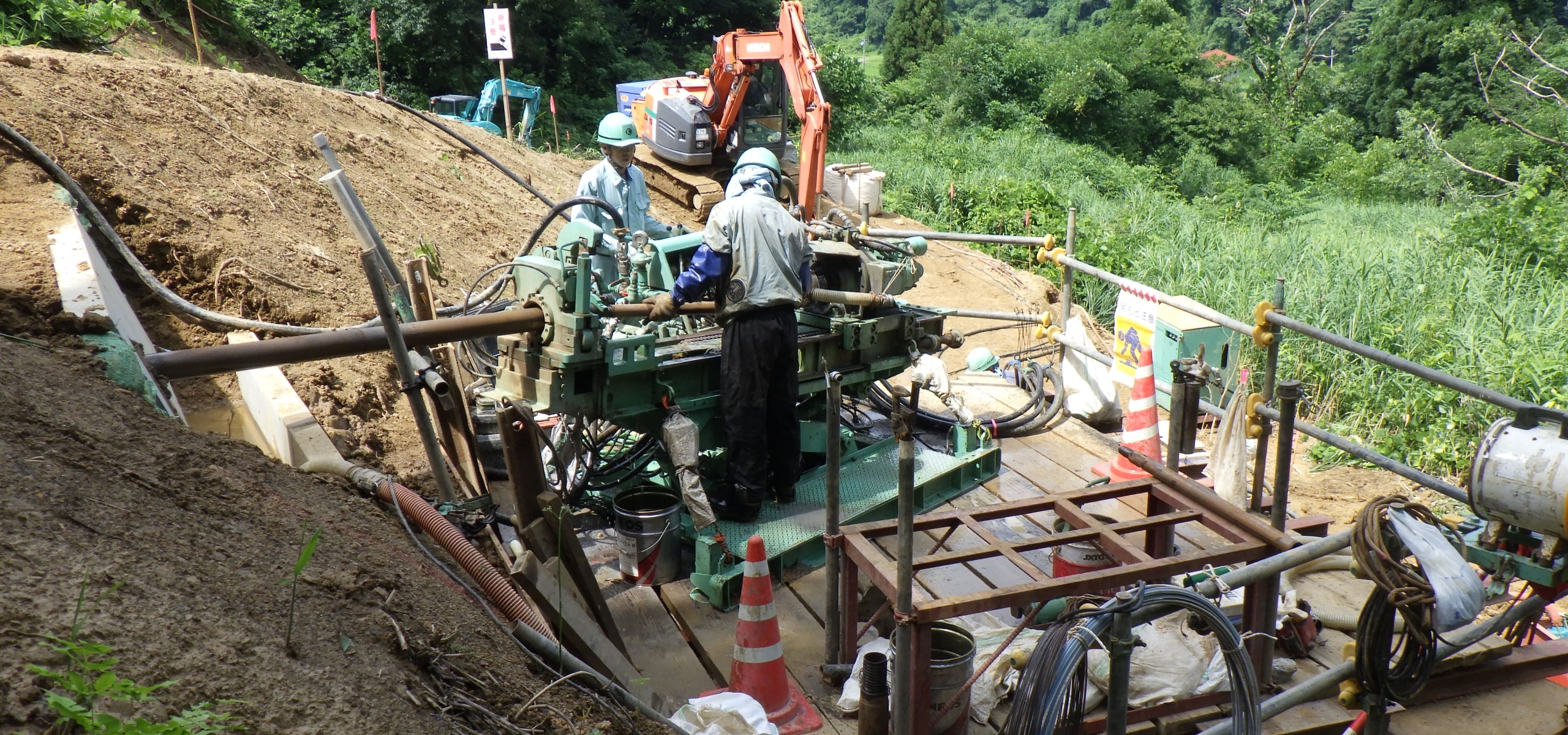 ボーリング工事02